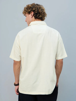 Fyneshyt Oversized Shirt — White