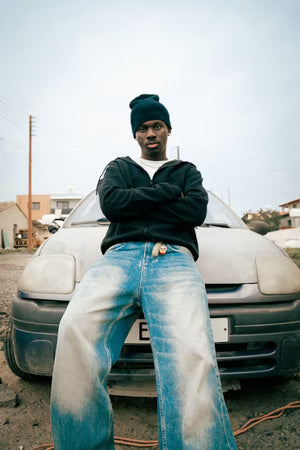 Baggy Jeans — Faded Grey